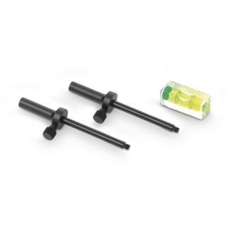 Artex - 2 Teleskopbeine plus Wasserwaage